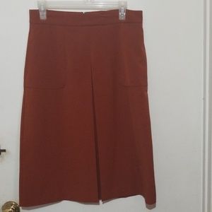 Forever 21 Burnt Orange Skirt